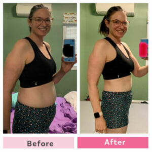 Gemma has lost 3.4kg in 8 weeks! And transformed her health!