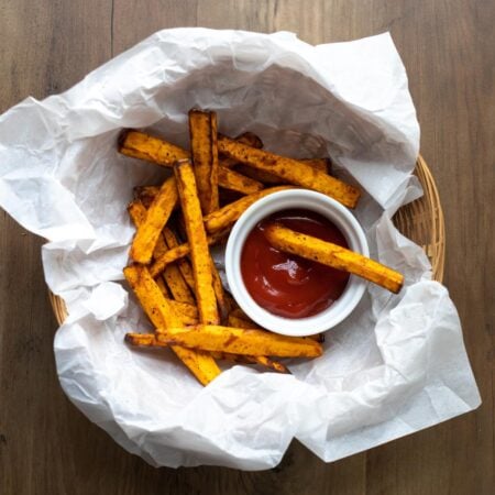 How to make Air fryer sweet potato fries